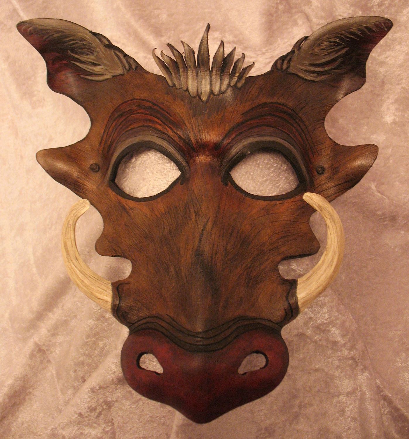Warthog mask.